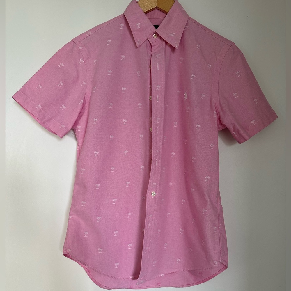 Ralph Lauren Pink Casual Button Down Shirt